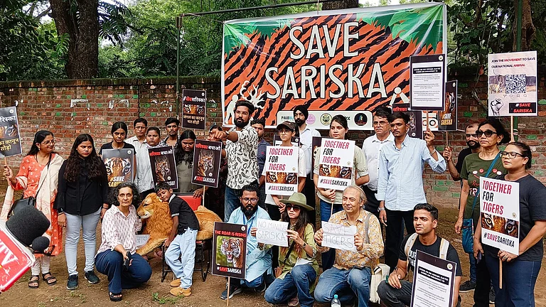 Sariska Tiger Reserve protestors to close down mines in 2024